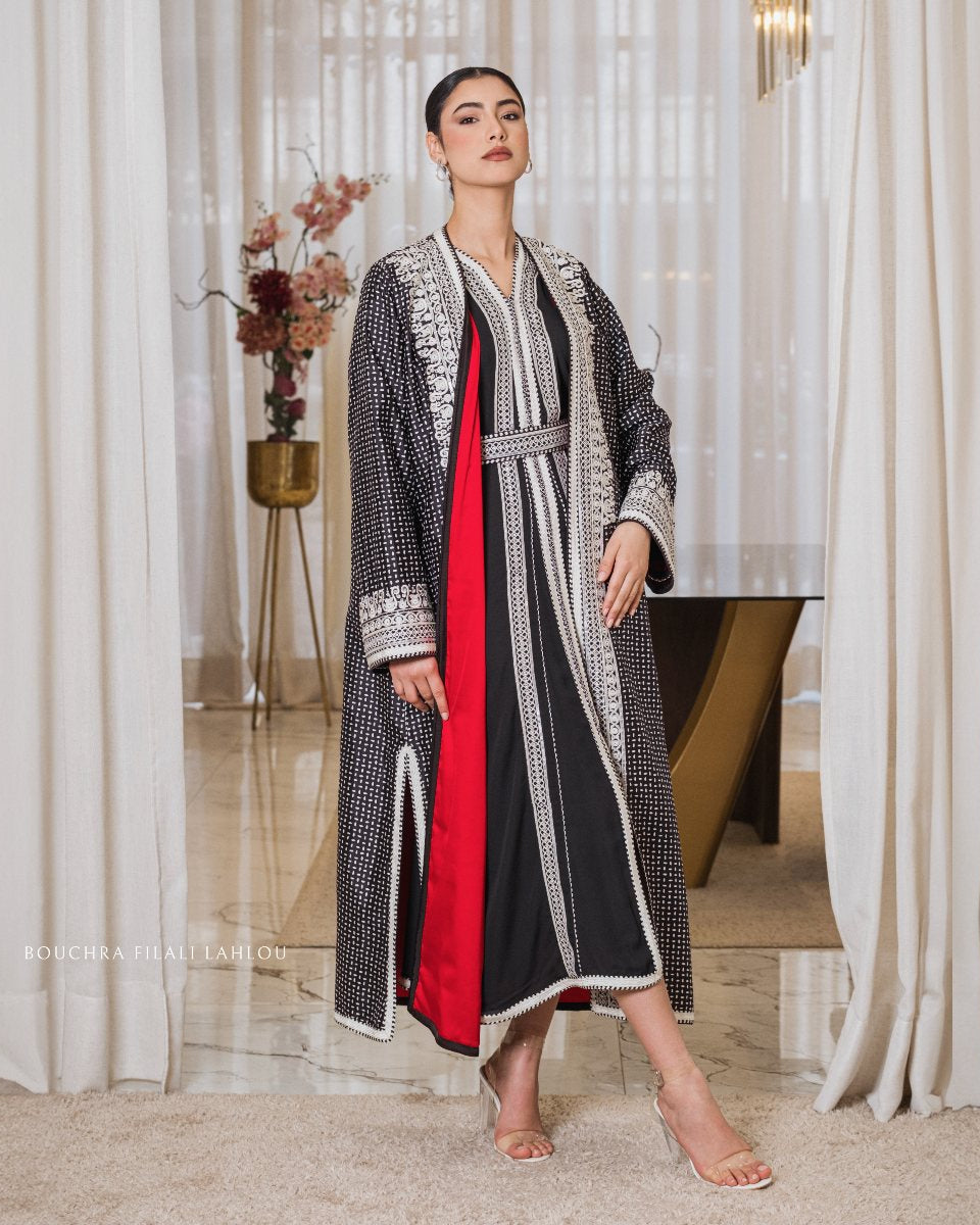 kimono marocain